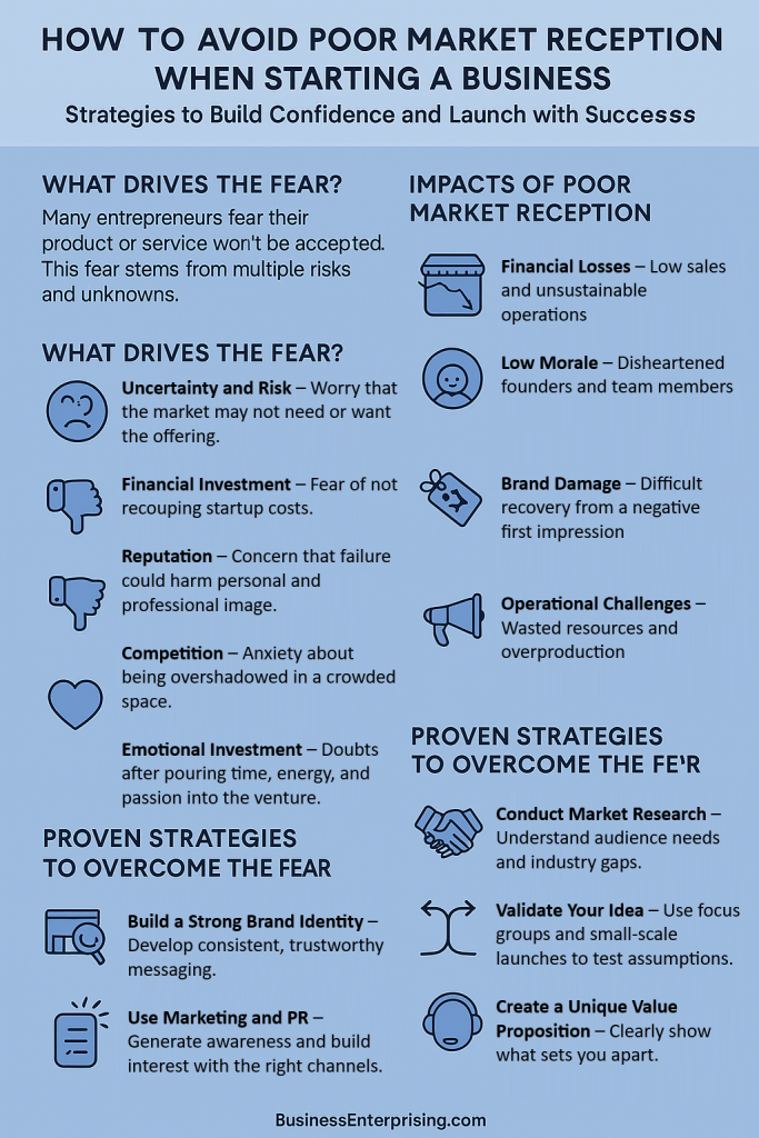 Avoiding Poor Market Reception