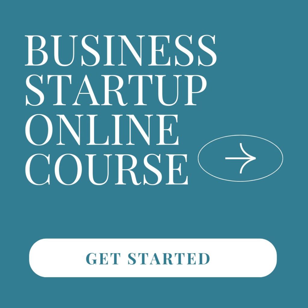 Business Startup Online Course Banner