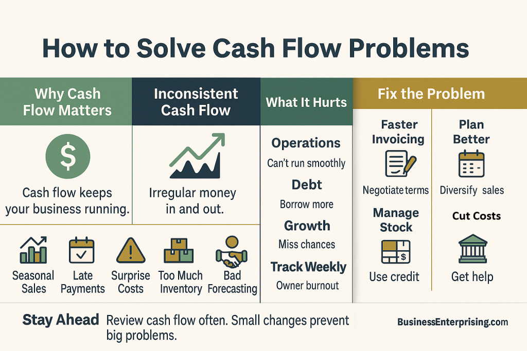 How to Solve Cash Flow Problems