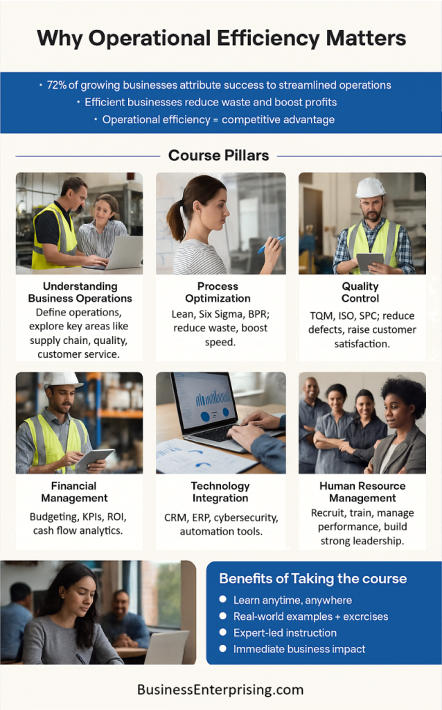 Business Operations Course: For Total Operational Efficiency