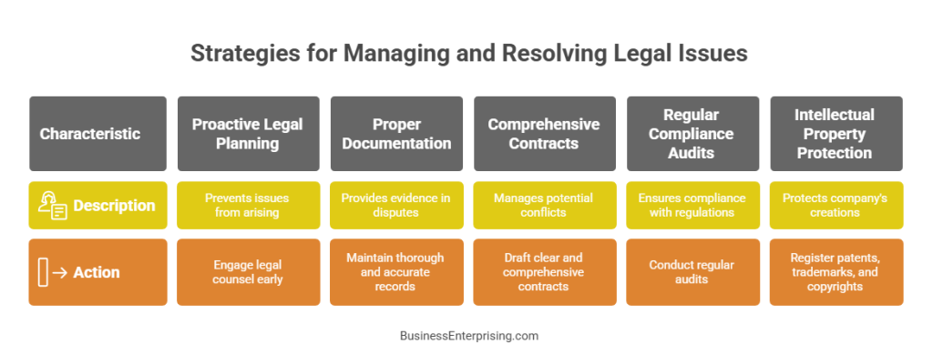 Strategies for Managing and Resolving Legal Issues