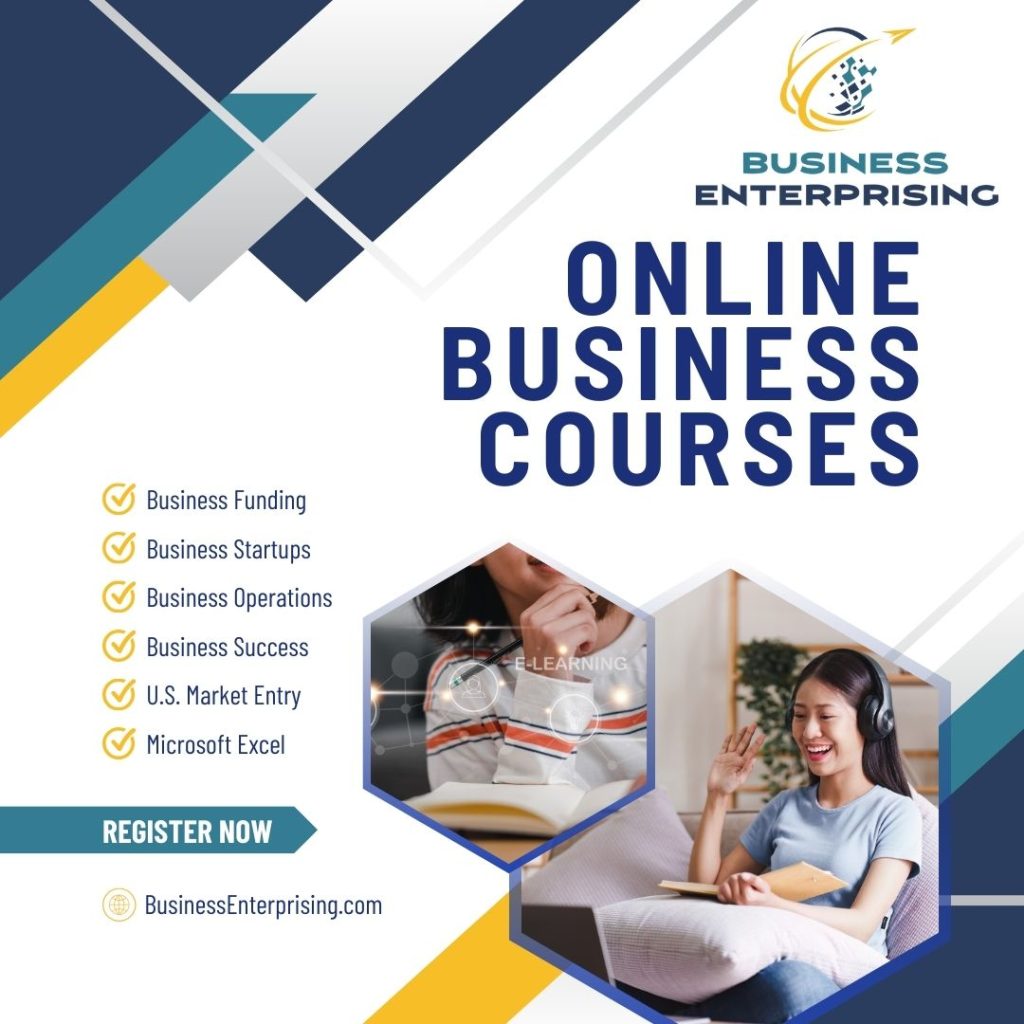 Take online courses at Business Enterprising