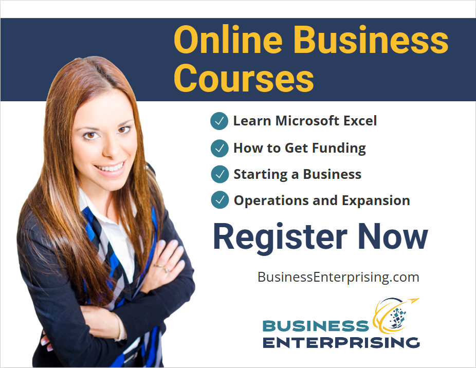 Online Business Course Call to Action Banner