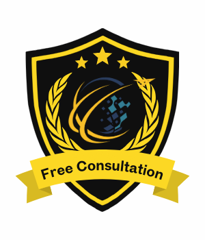 Free Consultation Crest Shield