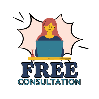 Free Consultation Female Laptop