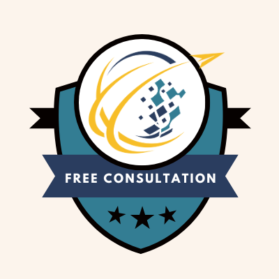 Free Consultation Logo Shield