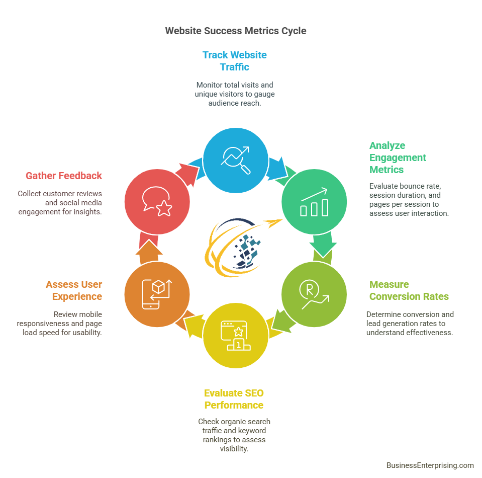 Website Success Metrics Cycle