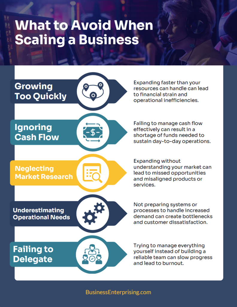 What to Avoid When Scaling a Business