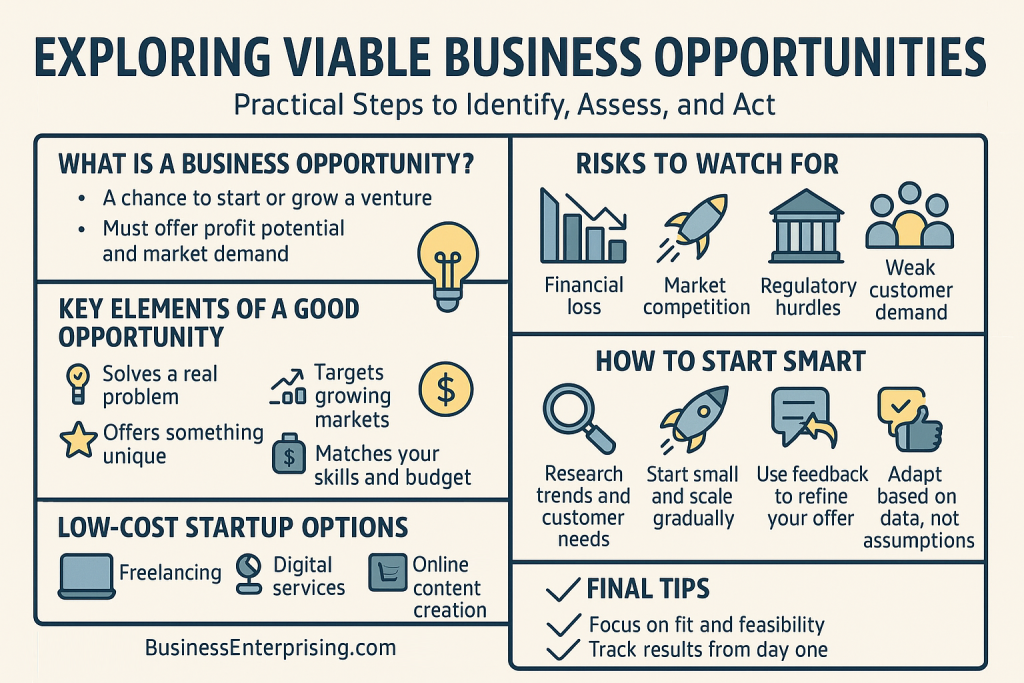 Business Opportunities