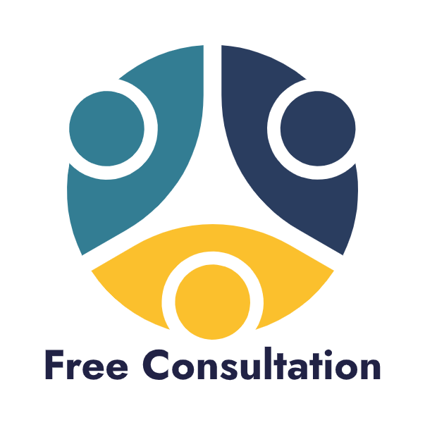 Free Consultation Tricolor Abstract
