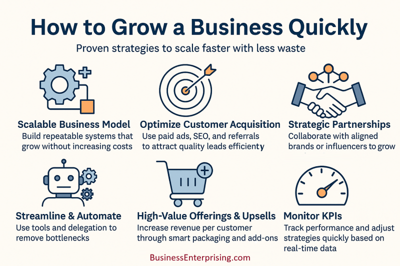 How to Grow a Business Quickly