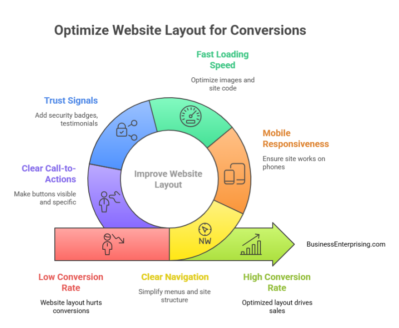 Optimize Website Layout for Conversions