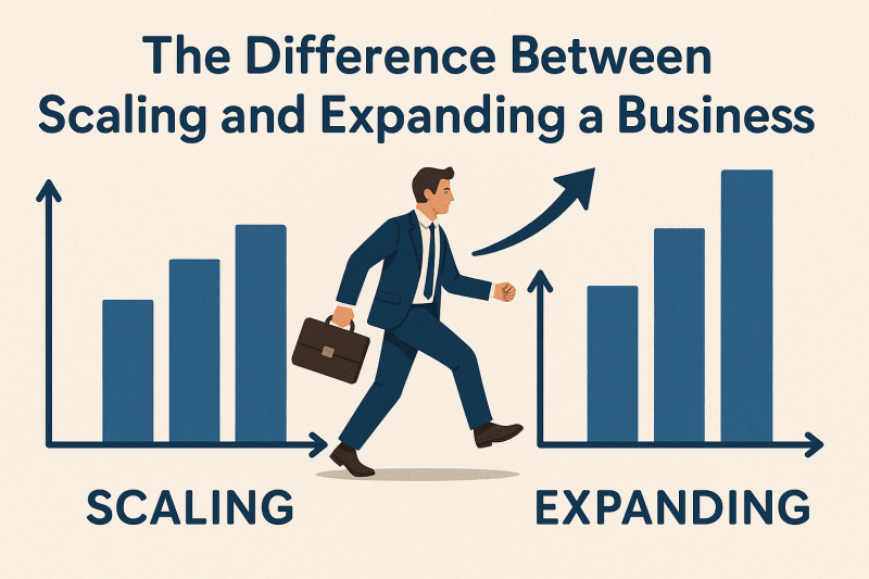 The Difference between Scaling and Expanding a Business