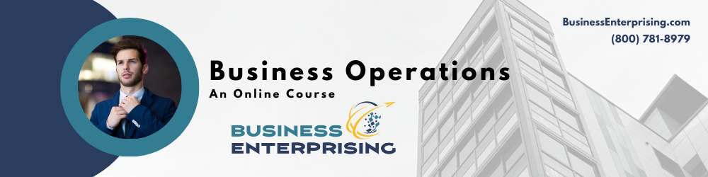 Business Operations Course Banner