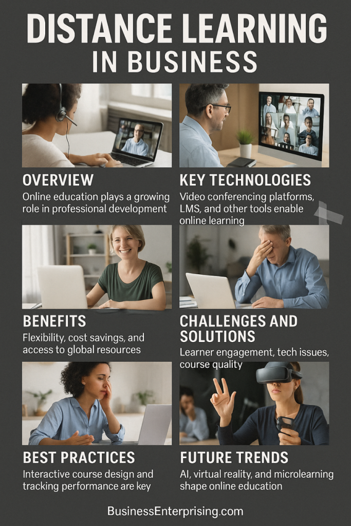 Distance Learning in Business