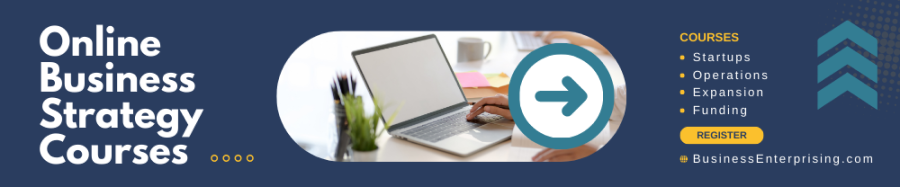 Online Business Strategy Courses Banner