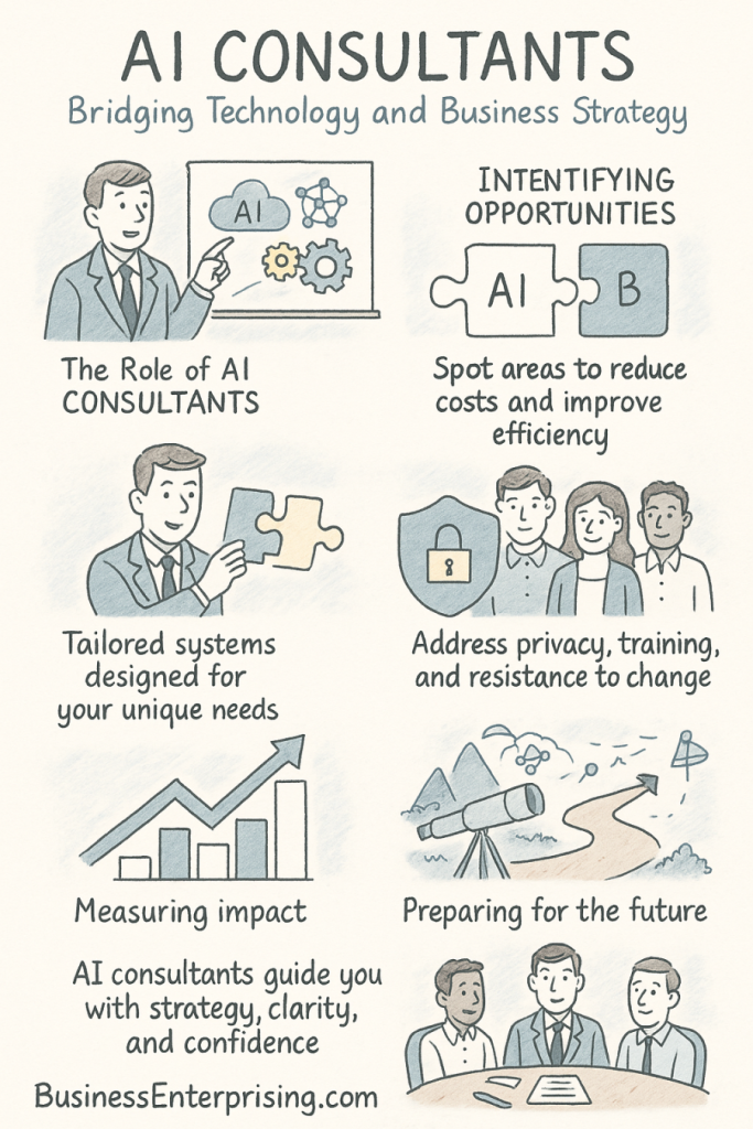 AI Consultants Infographic