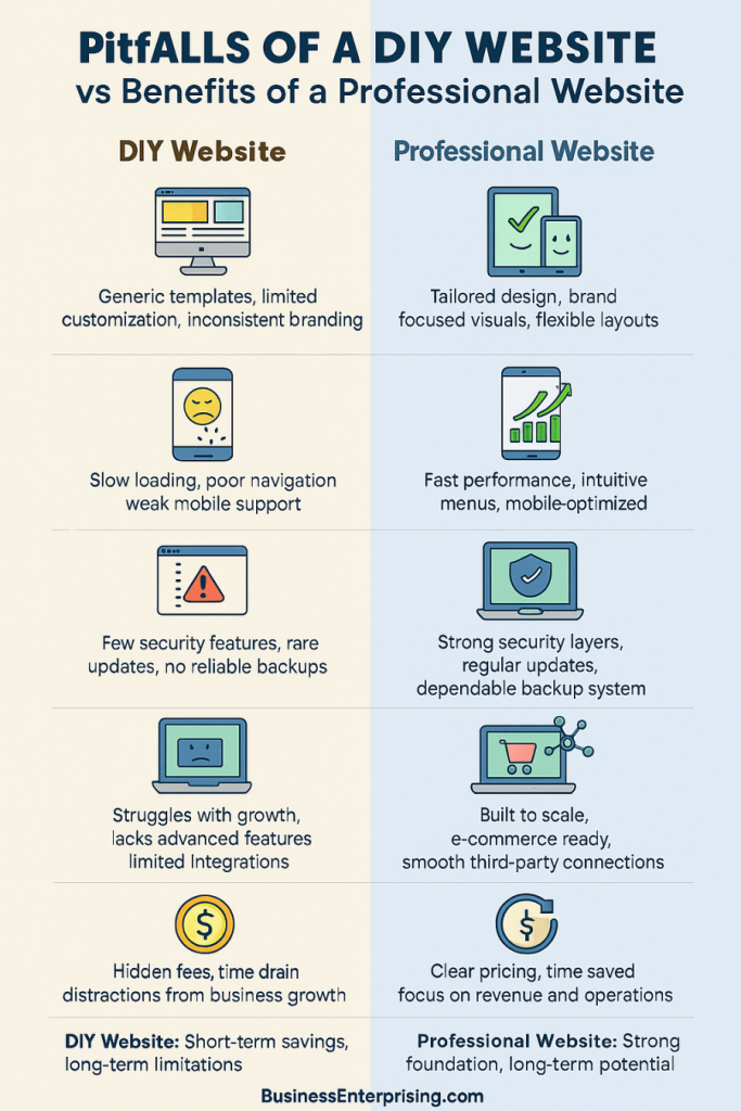 DIY Website Pitfalls