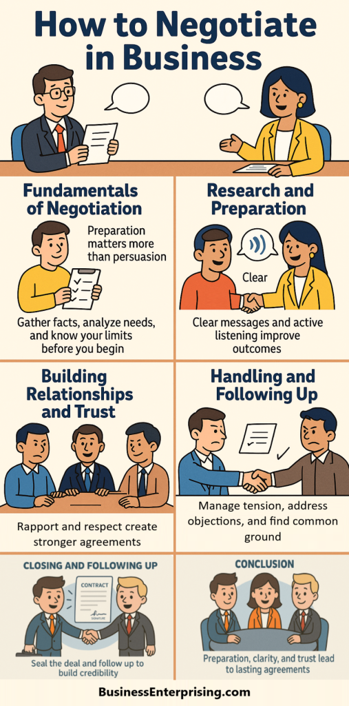 How to Negotiate