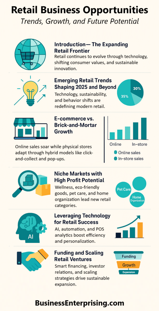 Retail Opportunities Infographic