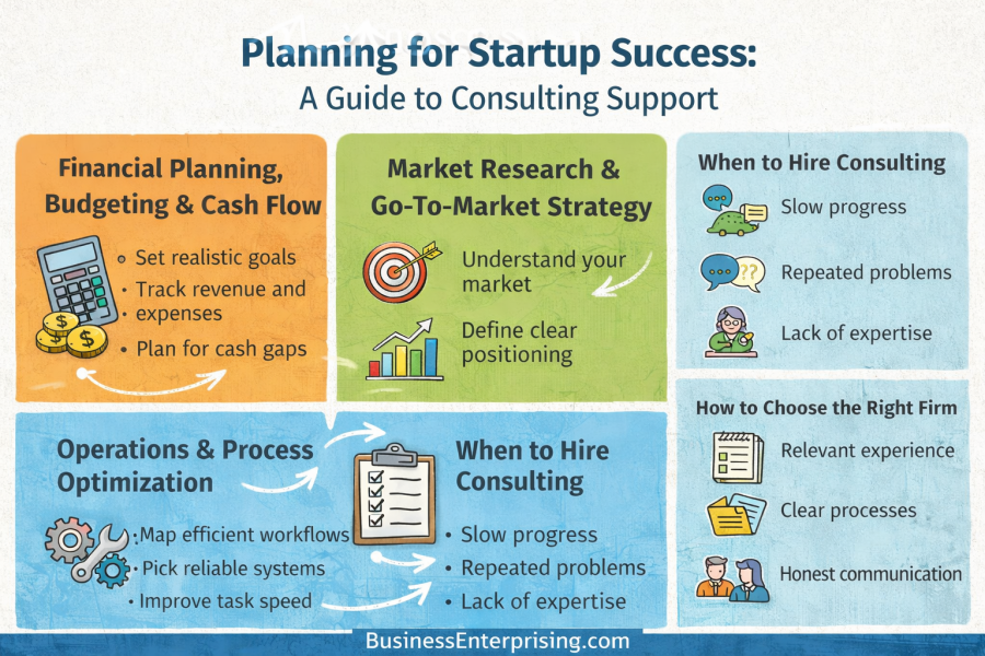 Business Consulting Infographic