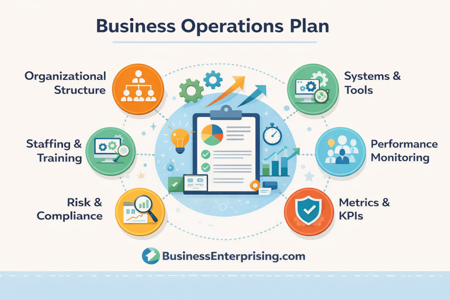 Operations Plan Infographic