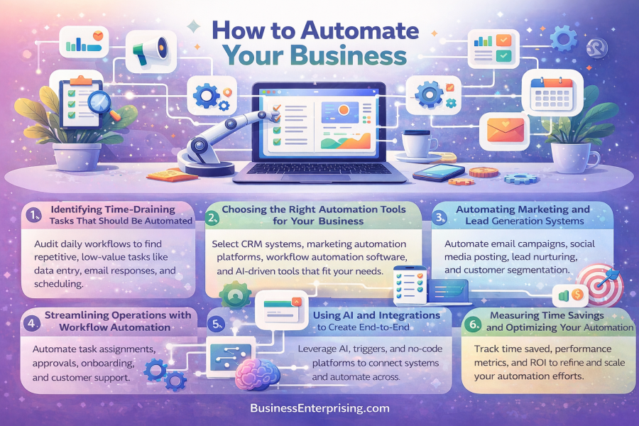 Business Automation Infographic