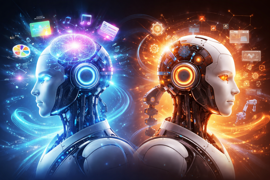 Generative vs. Agentic AI-What's the Difference