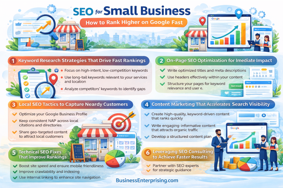 Small Business SEO Infographic