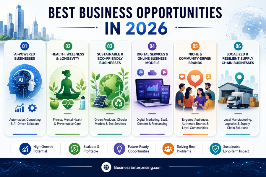 Business Opportunities Infographic
